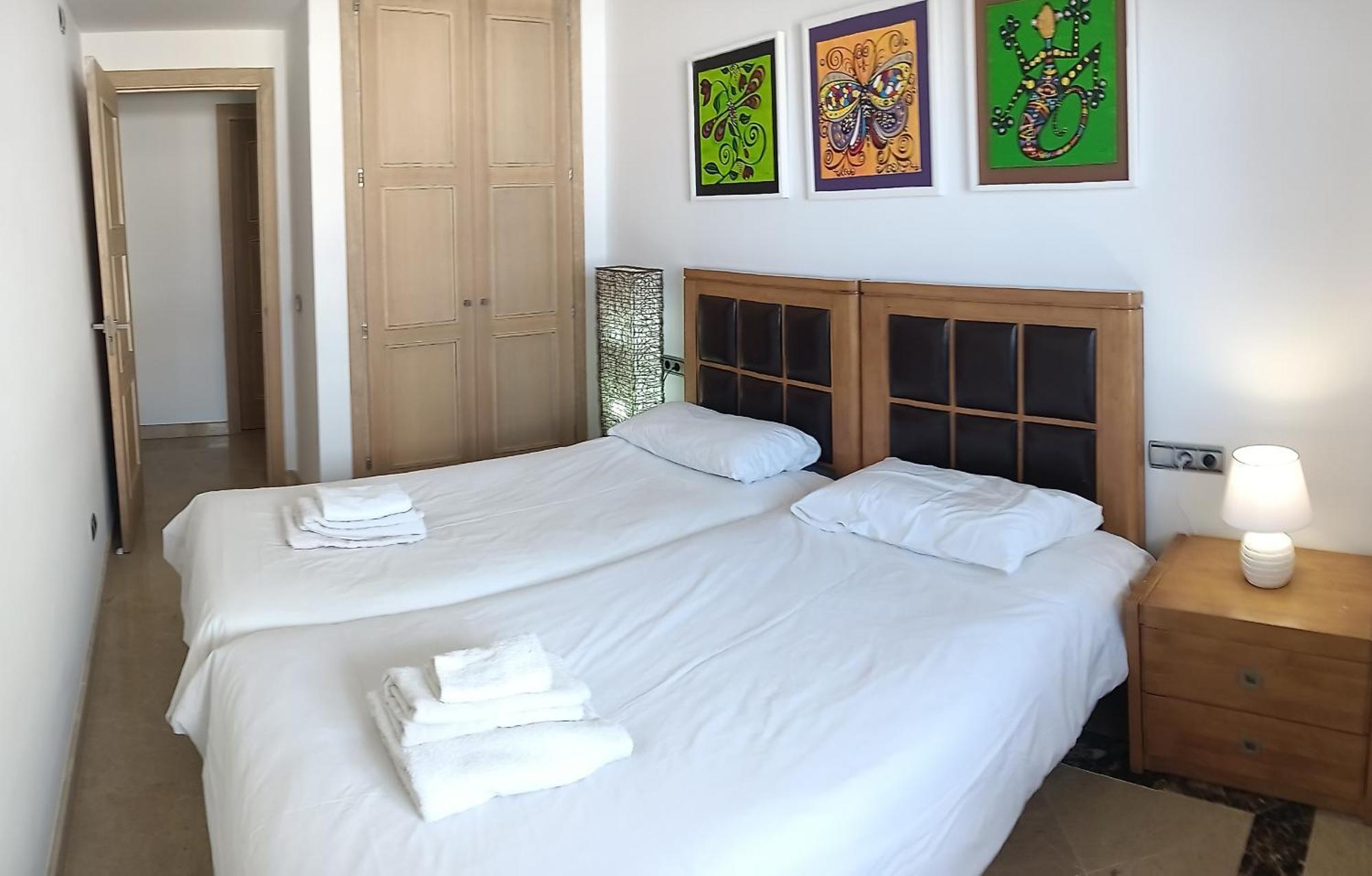 Lovely Apartment With Pool & Sea Views - Marina Del Castillo 2129 马尼尔瓦 外观 照片